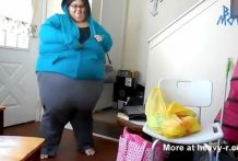 Streaptese mujer obesa